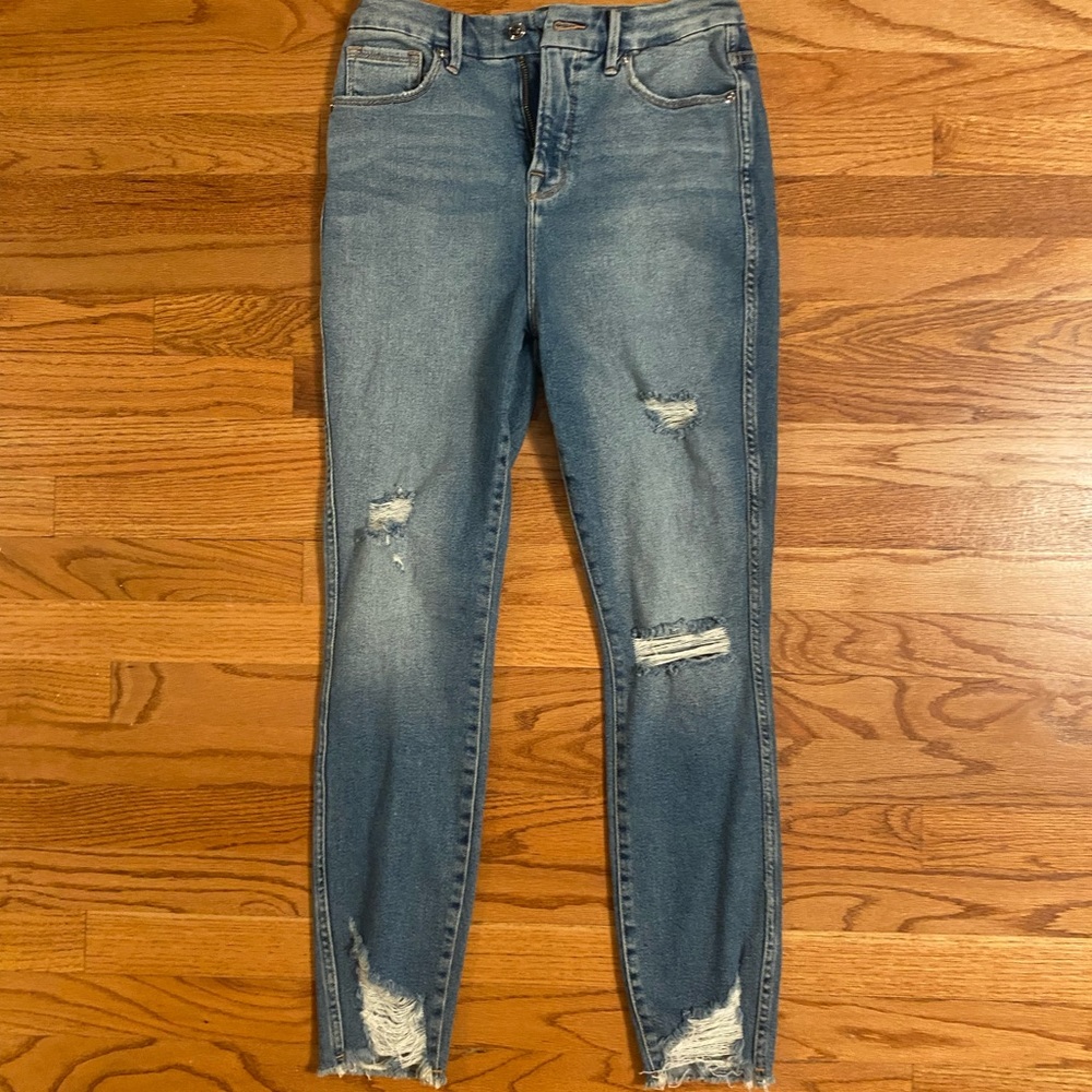 NEVER WORN Good American Good Curve Skinny Jeans